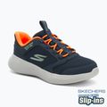 Vaikiški batai SKECHERS Go Run 400 V2 Turbo-Brisk tamsiai mėlyni/oranžiniai
