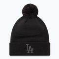 Moteriška žieminė kepurė New Era Metallic Bobble Los Angeles Dodger juoda