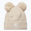 Moteriška žieminė kepurė New Era Double Pom Beanie New York Yankees stone
