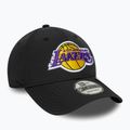 Kepurė su snapeliu New Era Recycled 9Forty Lakers juoda/oficiali arbatos komandos spalva