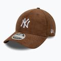 Kepurė su snapeliu New Era Cord 9Forty Mcrown New York Yankees tamsiai kaštoninė/tamsi rudens 3