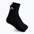 Kojinės HEAD Tennis 3P Club Short Crew 3 pairs black