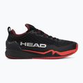 Vyriški teniso batai HEAD Endure Pro Clay black/red 2
