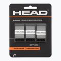 Teniso raketės apvijos HEAD Prime Tour Perforated 3 pcs. black