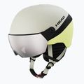 Vaikiškas slidinėjimo šalmas HEAD Yuki Visor Jr lime swirl/silver/red