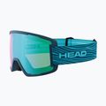 Slidinėjimo akiniai HEAD Contex green/petrol