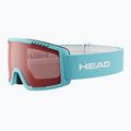 Vaikiški slidinėjimo akiniai HEAD Contex Yuki Jr red/blue