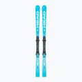 Kalnų slidės + apkaustai HEAD WC Rebels e-Speed Pro RP WCR 14 + Protector+ FF 14 GW blue/white