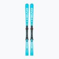 Kalnų slidės + apkaustai HEAD WC Rebels e-SL Pro RP WCR 14 + Protector+ FF 14 GW blue/white