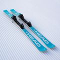 Kalnų slidės + apkaustai HEAD WC Rebels e-SL Pro RP WCR 14 + Protector+ FF 14 GW blue/white 3