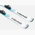 Vaikiškos kalnų slidės + apkaustai HEAD Supershape JRS + Jrs 7.5 GW CA white/blue 3