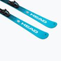 Vaikiškos kalnų slidės + apkaustai HEAD WC e.Race Team SW JRS + Jrs 7.5 GW CA blue/white 3