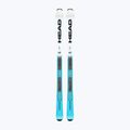 Vaikiškos kalnų slidės + apkaustai HEAD Supershape Team Easy JRS + Jrs 7.5 GW CA blue/white