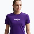 Moteriški bėgimo marškinėliai Nike Swift London Dri-Fit court purple 4