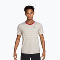 Vyriški marškinėliai Nike Court Advantage light bone/tough red/black