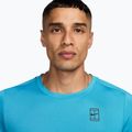 Vyriški marškinėliai Nike Court Dri-Fit Advantage baltic blue/black 3