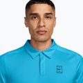 Vyriški teniso polo marškinėliai Nike Court Dri-Fit Advantage baltic blue/black 3
