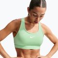 Sportinė liemenėlė Nike Swoosh cucumber calm/white