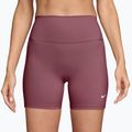 Moteriški treniruočių šortai Nike One pink smoke/white