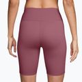 Moteriški treniruočių šortai Nike One Pink Smoke/White 2