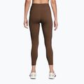 Moteriškos treniruočių tamprės Nike One High-Waisted 7/8 cacao wow/white 2