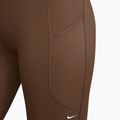 Moteriškos treniruočių tamprės Nike One High-Waisted 7/8 cacao wow/white 3