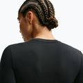 Moteriški treniruočių marškinėliai ilgomis rankovėmis Nike One Fitted black/white 5