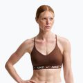 Sportinė liemenėlė moterims Nike Dri-Fit Indy Light Support cacao wow
