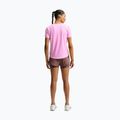 Moteriški treniruočių marškinėliai Nike One Classic pink rise/white 3