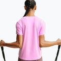 Moteriški treniruočių marškinėliai Nike One Classic pink rise/white 6