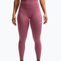 Moteriškos tamprės Nike One Seamless Front pink smoke/white 3