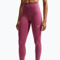 Moteriškos tamprės Nike One pink smoke/white 4