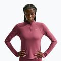 Moteriškas bėgimo džemperis Nike Tempo Dri-Fit 1/4 Zip pink smoke 4
