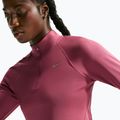 Moteriškas bėgimo džemperis Nike Tempo Dri-Fit 1/4 Zip pink smoke 6