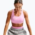 Sportinė liemenėlė Nike Swoosh pink rise/white 4