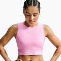 Moteriški marškinėliai Nike Pro pink rise/white