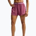 Moteriški treniruočių šortai Nike Pro pink smoke/white 3