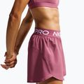 Moteriški treniruočių šortai Nike Pro pink smoke/white 5