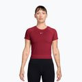 Moteriški treniruočių marškinėliai Nike Pro Seamless tough red/white