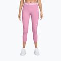 Moteriškos tamprės Nike Pro pink rise/white