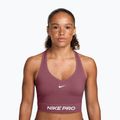 Treniruočių topas Nike Pro Seamless pink smoke/white