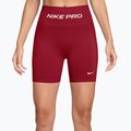 Moteriški treniruočių šortai Nike Pro Seamless tough red/white