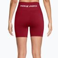 Moteriški treniruočių šortai Nike Pro Seamless tough red/white 2
