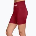 Moteriški treniruočių šortai Nike Pro Seamless tough red/white 3