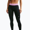 Moteriškos tamprės Nike Pro black/pink rise/white