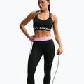 Moteriškos tamprės Nike Pro black/pink rise/white 5