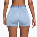 Moteriški treniruočių šortai Nike Pro hydrogen blue/aluminum 2
