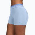Moteriški treniruočių šortai Nike Pro hydrogen blue/aluminum 3
