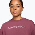 Moteriški marškinėliai ilgomis rankovėmis  Nike Pro pink smoke/bleached lilac 3