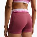 Moteriški treniruočių šortai Nike Pro pink smoke/bleached lilac 5